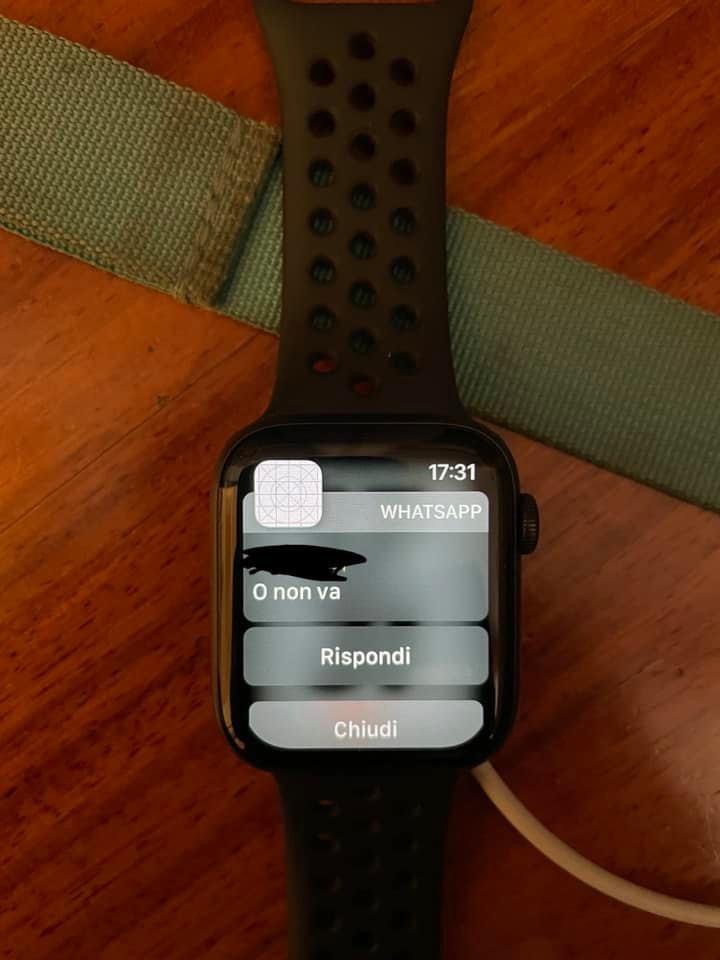 Whatsapp di discount apple watch 3